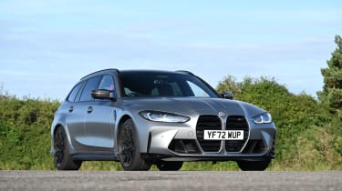 Audi RS 4 Avant vs BMW M3 Touring - BMW front static 